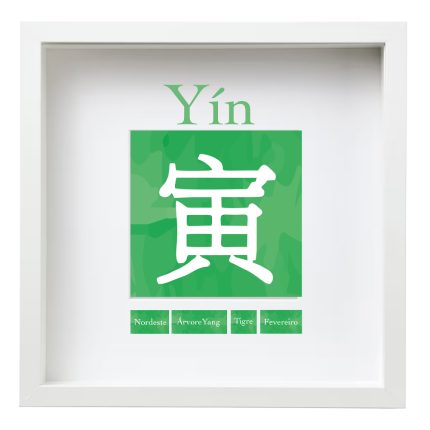 Quadro Tigre - Yín · Coragem, Proteção e Liderança